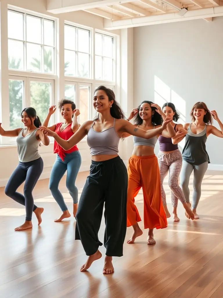 A collaborative dance project involving artists from different backgrounds, emphasizing the multidisciplinary approach.